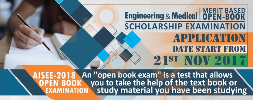 AISEE Open Book scholarship Examination